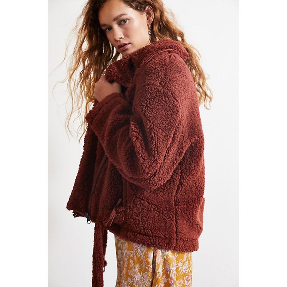 Free People Rust Teddy Moto jacket 
New
I have the tag but removed it